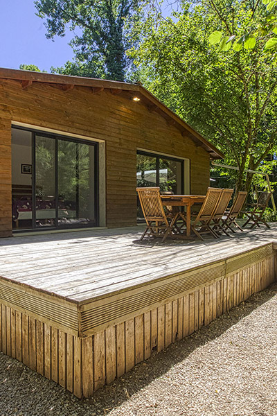 Gite fil de l'eau terrasse